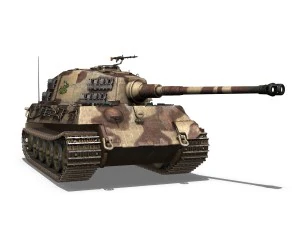 panzerkampfwagen vi - ausf b - tiger ii - 201 3D Model