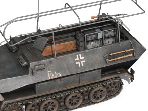 sdkfz 251 ausf b - communications vehicle - 8pd 3D 모델