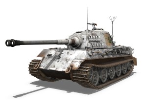 panzerbefehlswagen tiger - ausf b - iii 3D Модель
