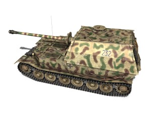 elefant tank destroyer - tiger p - 232 3D Модель