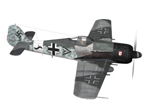 focke wulf - fw190 a8 - stab iv Modello 3D