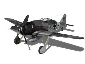focke wulf - fw190 a8 - stab iv Modello 3D