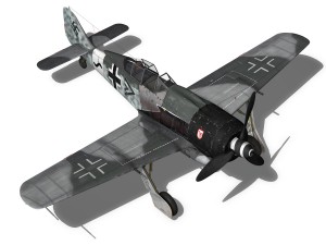 focke wulf - fw190 a8 - stab iv Modello 3D