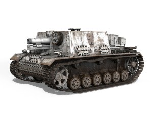 stuig 33b - self-propelled heavy infantry - g7 3D Model