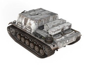 stuig 33b - self-propelled heavy infantry - g7 3D Model