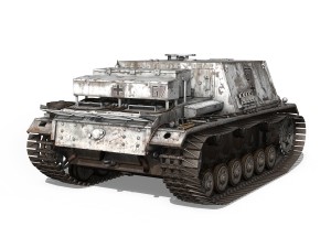 stuig 33b - self-propelled heavy infantry - g7 3D Model
