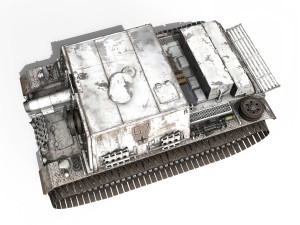 stuig 33b - self-propelled heavy infantry - g7 3D Model