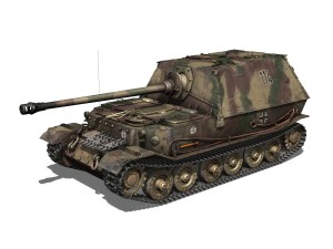 ferdinand tank destroyer - tiger p - 114 3Dモデル