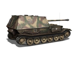ferdinand tank destroyer - tiger p - 114 3Dモデル