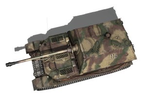 ferdinand tank destroyer - tiger p - 114 3Dモデル