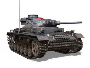 pzkpfw iii - panzer 3 - ausfj - 614 Model 3D