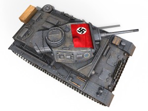 pzkpfw iii - panzer 3 - ausfj - 614 Model 3D