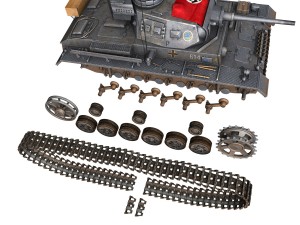 pzkpfw iii - panzer 3 - ausfj - 614 Model 3D