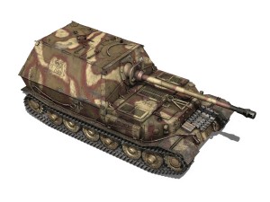ferdinand tank destroyer - tiger p - 231 Model 3D