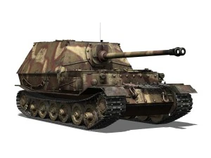 ferdinand tank destroyer - tiger p - 231 3D Model