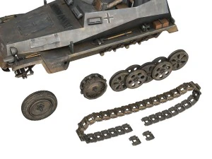 sdkfz 250 - halftruck - 24pd 3D Model