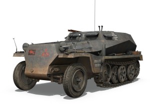sdkfz 253 - beob pz wg - stug abt 191 Modèle 3D