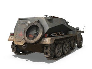 sdkfz 253 - beob pz wg - stug abt 191 Modèle 3D