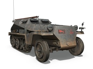 sdkfz 253 - beob pz wg - stug abt 191 Modèle 3D