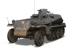 sdkfz 250 - halftruck - pzgrendiv 3D 模型