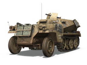 sdkfz 250 - halftruck - 10pd 3D Model
