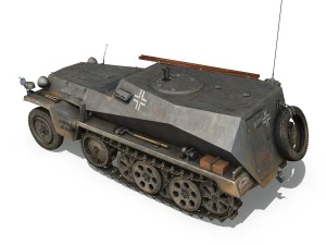 sdkfz 253 - beobpzwg - stugabt191 3D Model