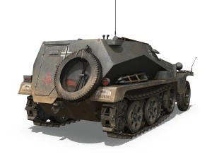 sdkfz 253 - beobpzwg - stugabt191 3D Model