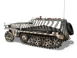 sdkfz 253 - beobpzwg 3D Model