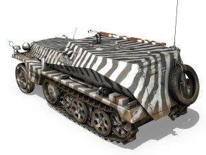 sdkfz 253 - beobpzwg 3D Model