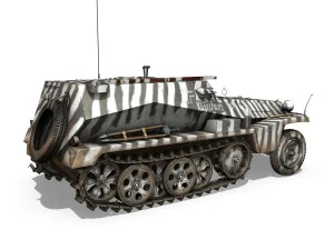 sdkfz 253 - beobpzwg 3D Model