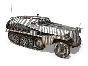 sdkfz 253 - beobpzwg 3D Model