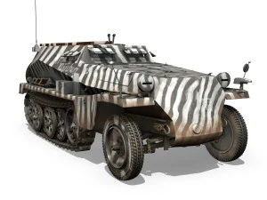 sdkfz 253 - beobpzwg 3D Model