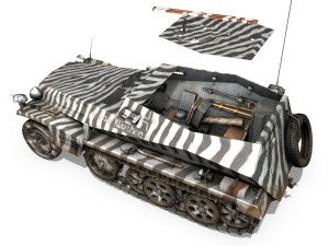 sdkfz 253 - beobpzwg Modelo 3D