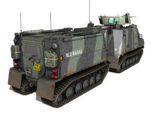 bvs10 viking - netherlands marine corps Modelo 3D