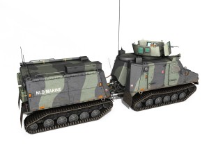 bvs10 viking - netherlands marine corps Modelo 3D