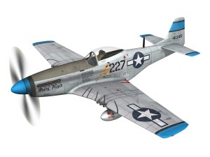 north american p-51d - mary alyce 3D Model