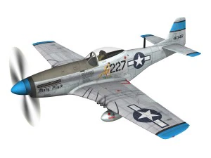 north american p-51d - mary alyce 3D Model