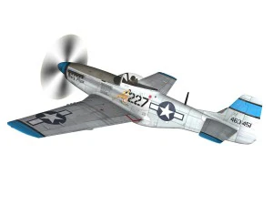 north american p-51d - mary alyce 3D Model