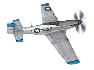 north american p-51d - mary alyce 3D Model