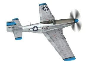 north american p-51d - mary alyce 3D Model