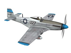 north american p-51d - mary alyce 3D Model