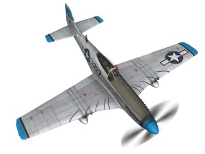 north american p-51d - mary alyce 3D Model