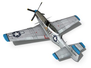 north american p-51d - mary alyce 3D Model
