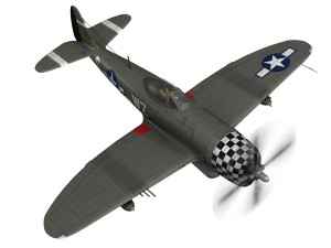 republic p-47d thunderbolt - eileen 3D Model