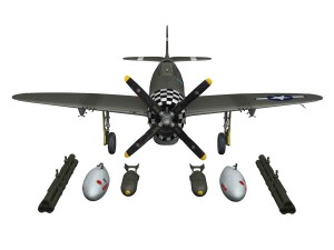 republic p-47d thunderbolt - eileen 3D Model