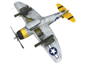republic p-47d thunderbolt - jeanie 3Dモデル