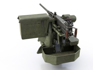rws m151 protector with m2 3Dモデル