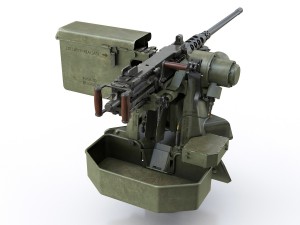 rws m151 protector with m2 3Dモデル