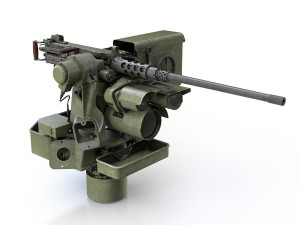 rws m151 protector with m2 3Dモデル