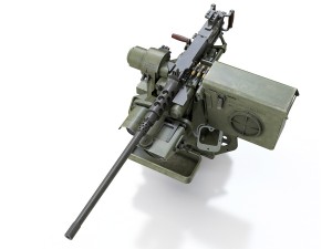 rws m151 protector with m2 3Dモデル